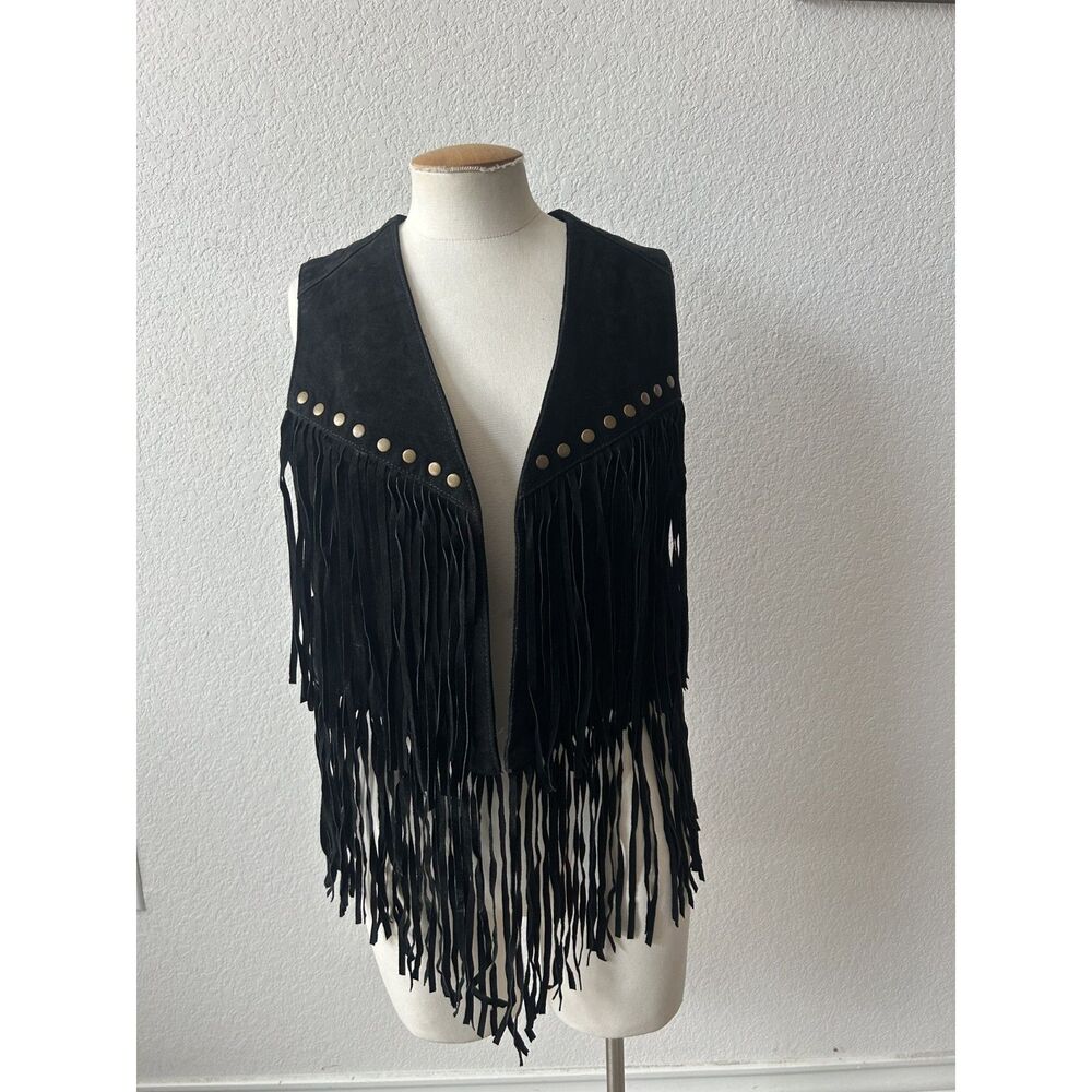 Vintage Forever 21 Fridge Women's Western Suede Vest